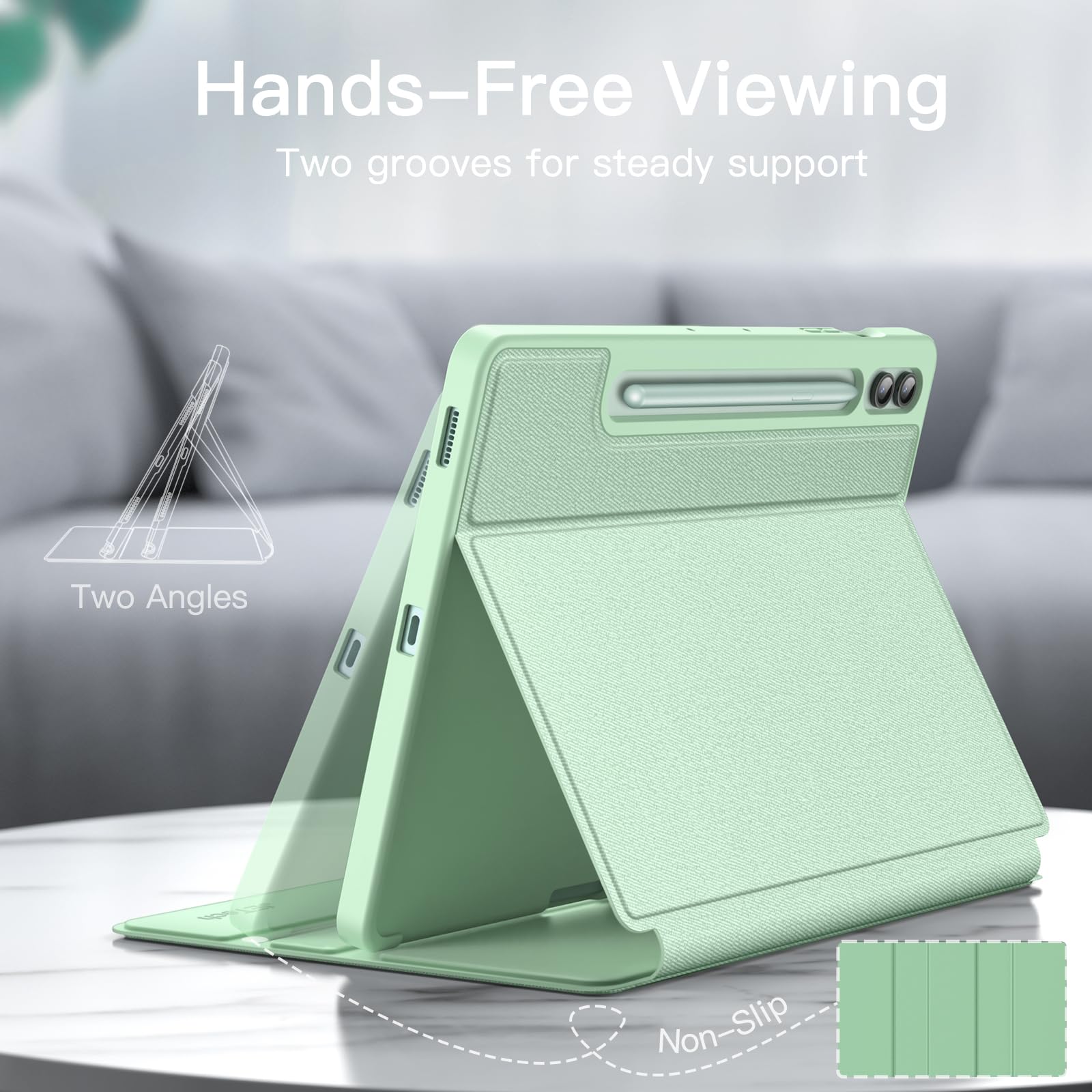 Amazon.com: JETech Case for Samsung Galaxy Tab S9 FE+ / S9 FE Plus